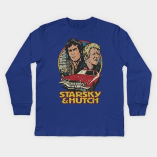 Starsky & Hutch Death Ride 1975 Kids Long Sleeve T-Shirt